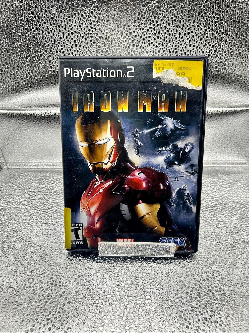 Sony Iron Man PS2 Video Game Black & Red Like New